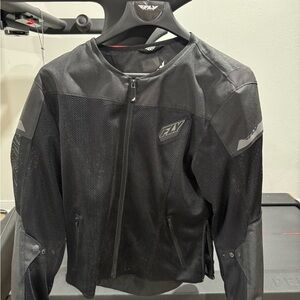 Black fly racing Mesh Motorcycle Jacket